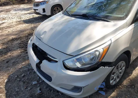 2016 Hyundai Accent Se из США, поврежденный, VIN KMHCT4AE7GU125646